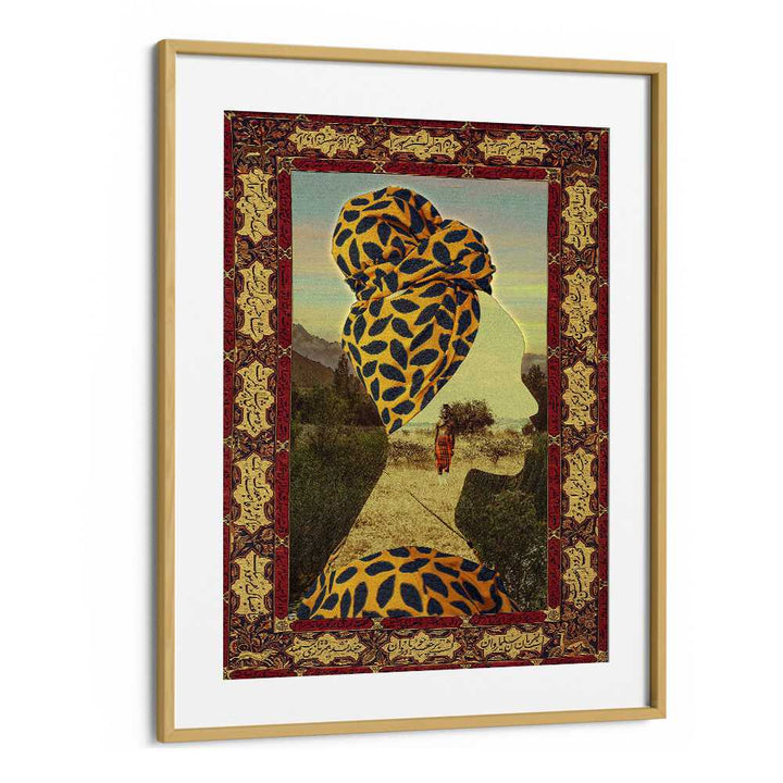 Mother By Cosmo Zach Surreal Art Prints Surrealism in Oak Wood Frame With Mount