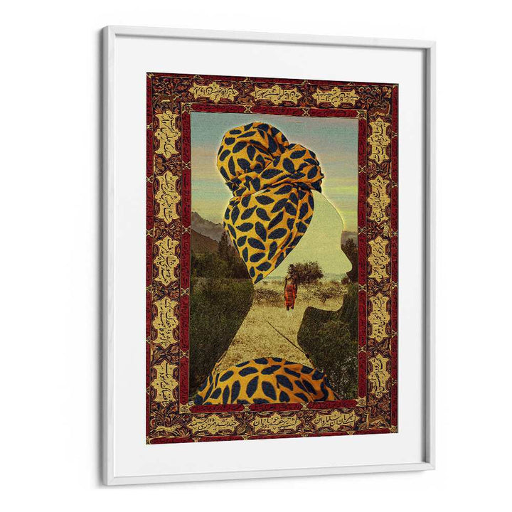 Mother By Cosmo Zach Surreal Art Prints Surrealism in White Frame With Mount