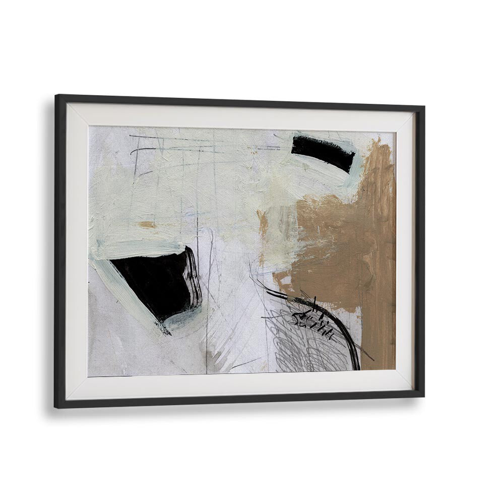 Motion By Dan Hobday Abstract Art Abstract Paintings in Black Frame With Mount