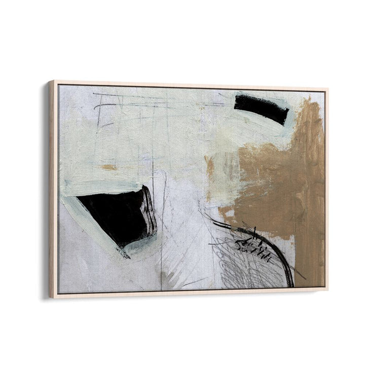 Motion By Dan Hobday Abstract Art Abstract Paintings in Oak Wood Floater Frame