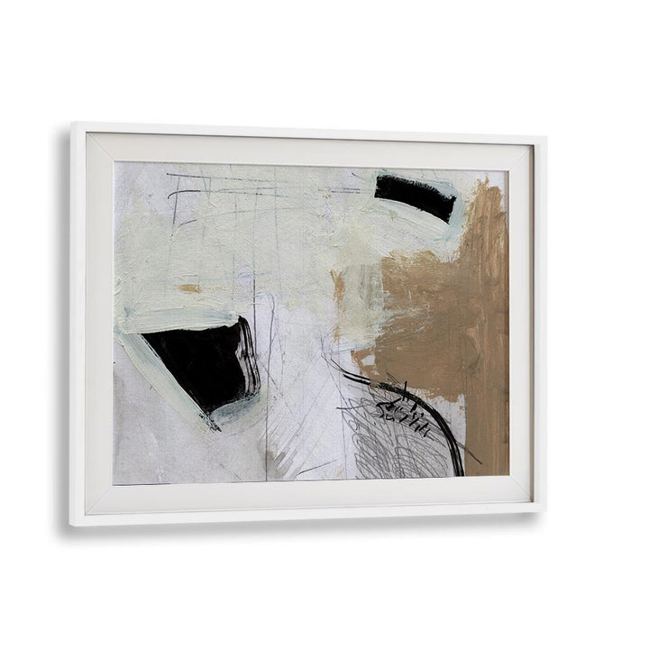 Motion By Dan Hobday Abstract Art Abstract Paintings in White Frame With Mount