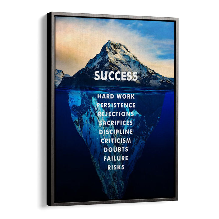 Transform your space with MOUNTAIN OF SUCCESS II, QUOTES poster featuring inspiring success concepts.