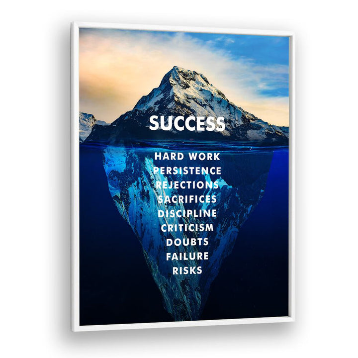 Transform your space with MOUNTAIN OF SUCCESS II, QUOTES poster, inspiring daily motivation and personal growth.