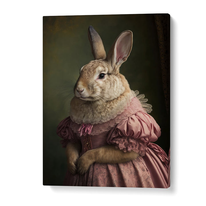 Mrs Bunnys Daughter by Treechild Wall Art Prints in Gallery Wrap