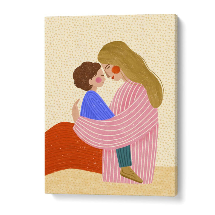 Mum Love By Bea Muller Women Illustration Paintings in Gallery Wrap