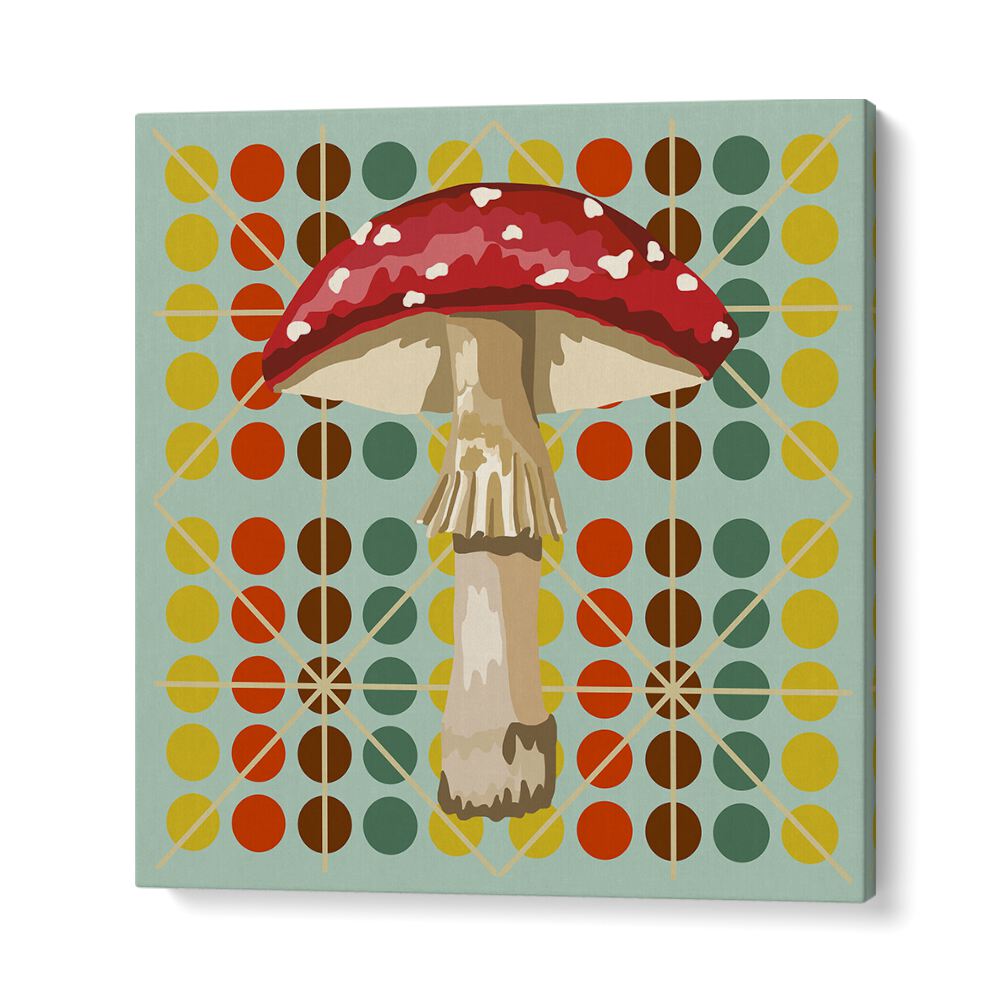 Mushroom By Lynnda Rakos Pop Art Paintings Pop Art Prints in Gallery Wrap