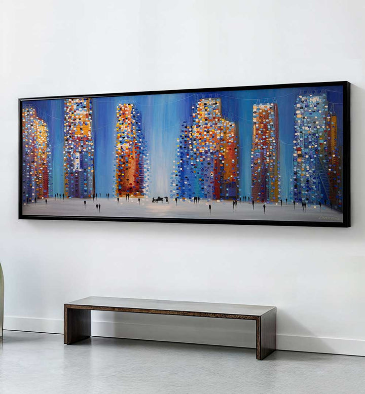 MUSIC IN THE CITY , PANORAMIC ART