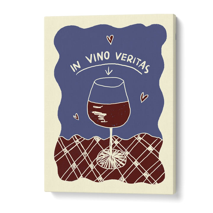 N Vino Veritas by Studio Dolci Kitchen Art Prints in Gallery Wrap