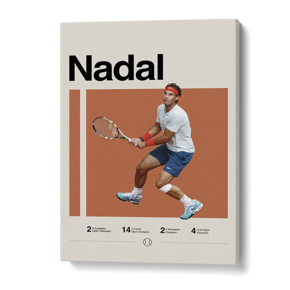 Nadal triumph Sports Art Artwork in Gallery Wrap