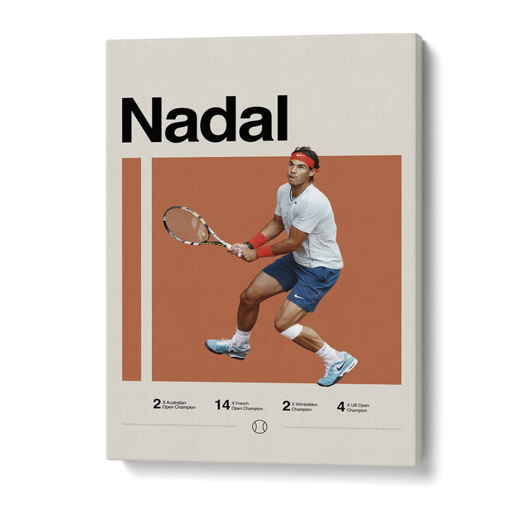 Nadal triumph Sports Art Artwork in Gallery Wrap