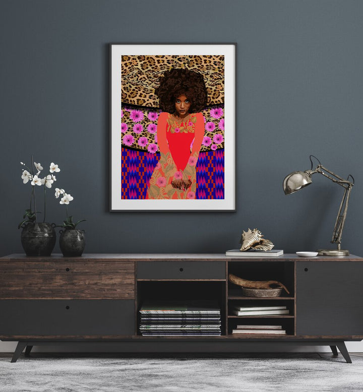 Lynnda Rakos painting - NAIROBI BEAUTY by Asianmonk