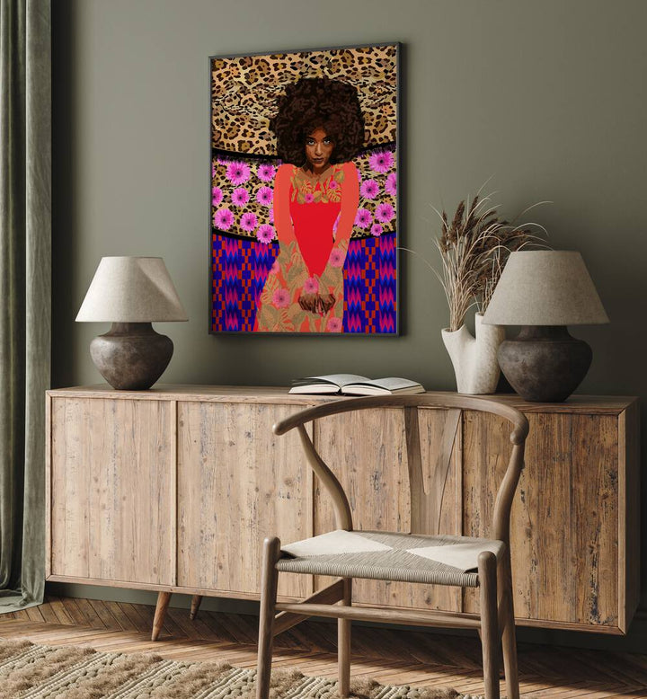 Lynnda Rakos painting - NAIROBI BEAUTY by Asianmonk