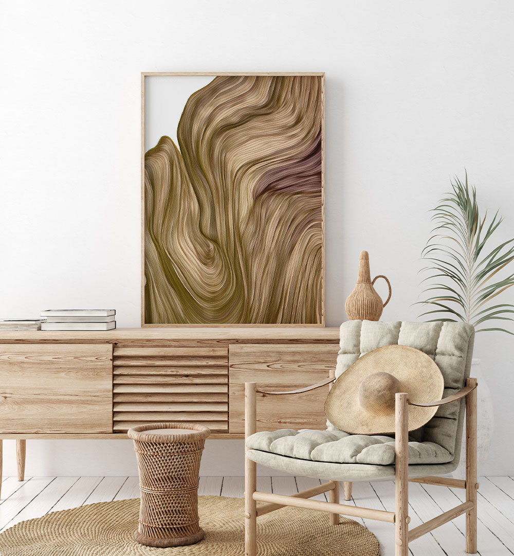NATURE LINE IV , ABSTRACT PAINTINGS