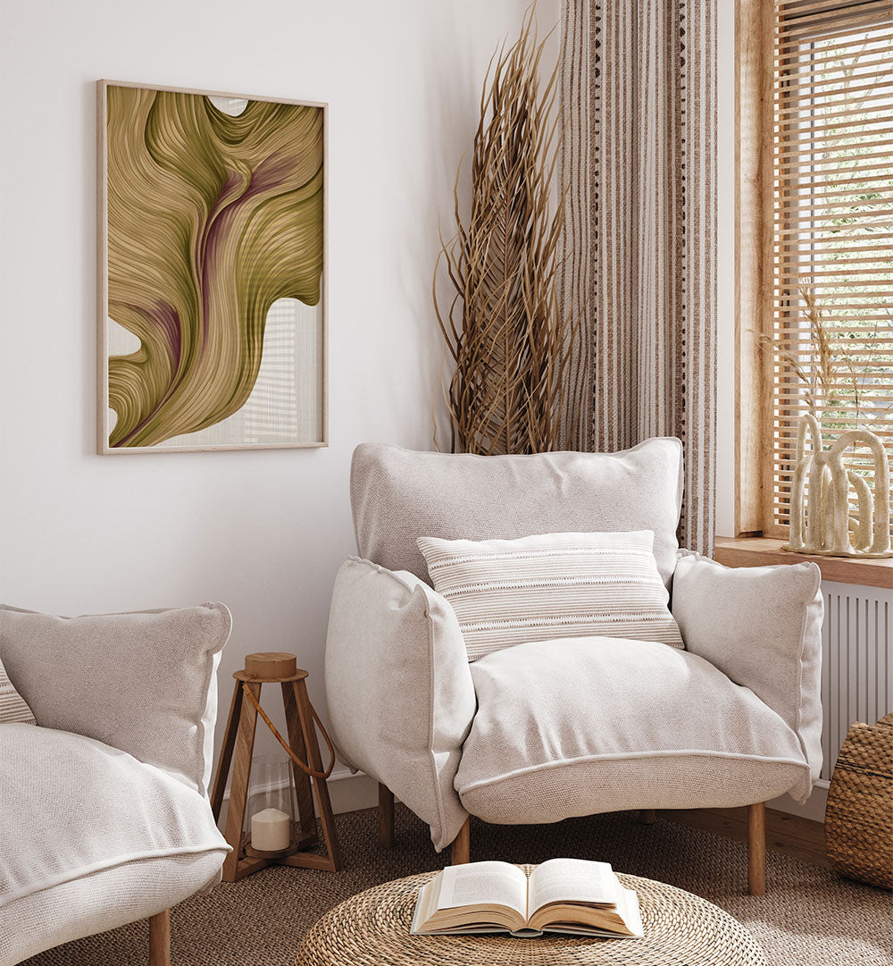 NATURE LINE V , ABSTRACT PAINTINGS
