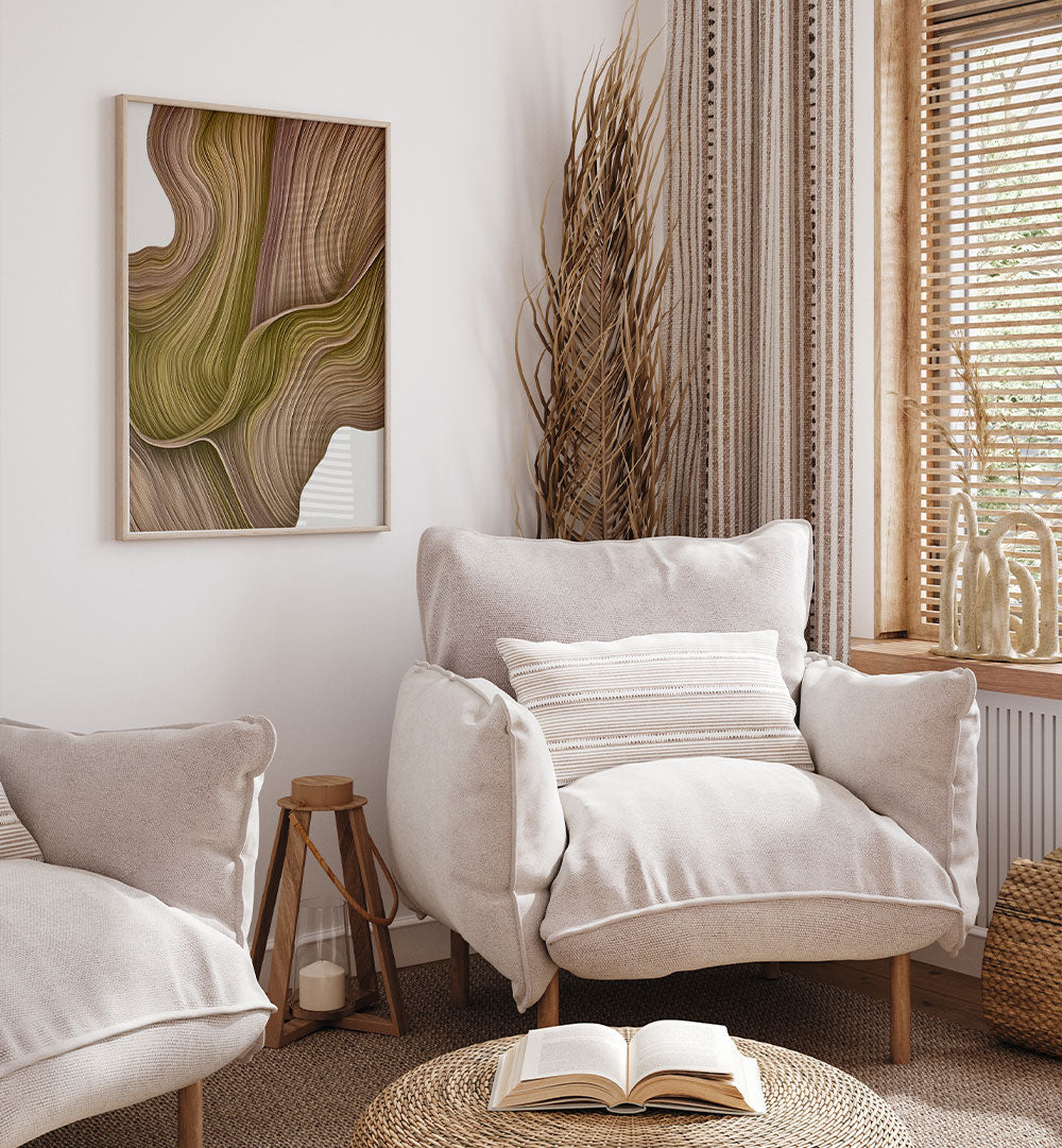 NATURE LINE VI , ABSTRACT PAINTINGS