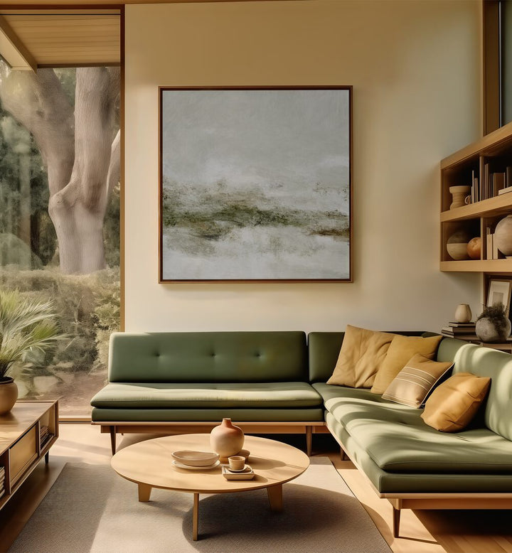 Elevate your decor with stunning NATURE, ABSTRACT PAINTINGS, creating a serene oasis in your living space.