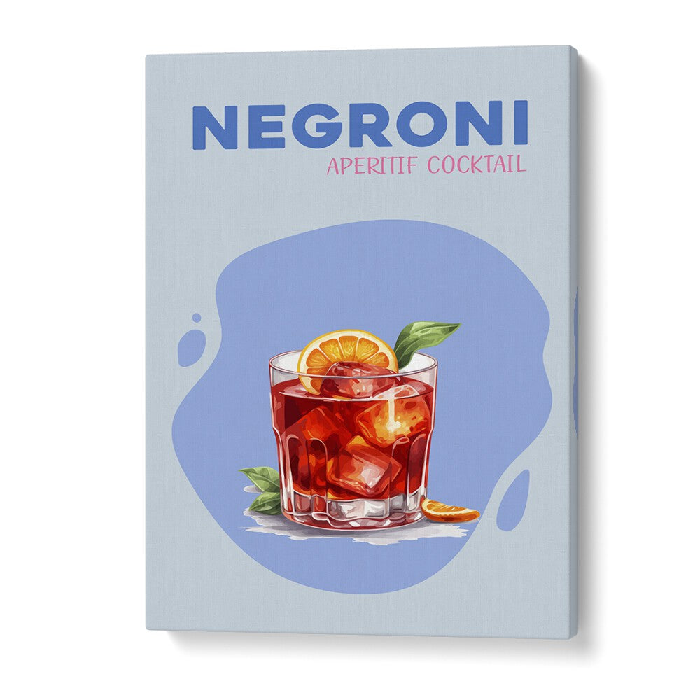 Negroni Bar & Cafe Art Artwork in Gallery Wrap