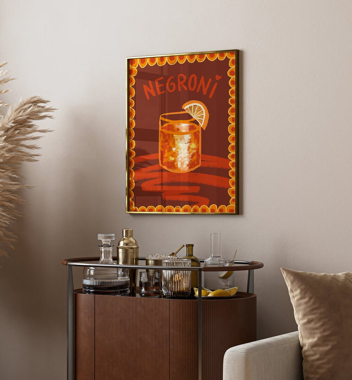 NEGRONI BY STUDIO DOLCI ,  KITCHEN ART PRINTS