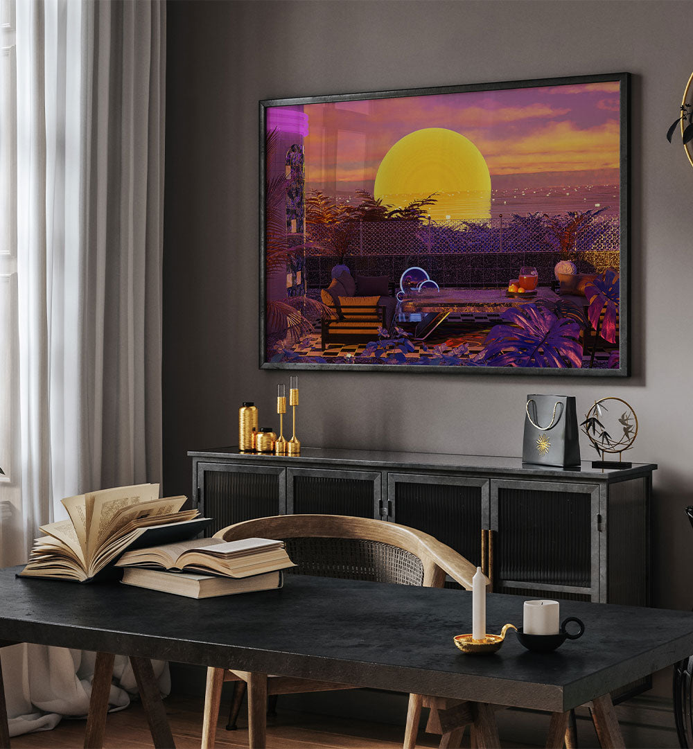 NEON SUNSET TERRACE