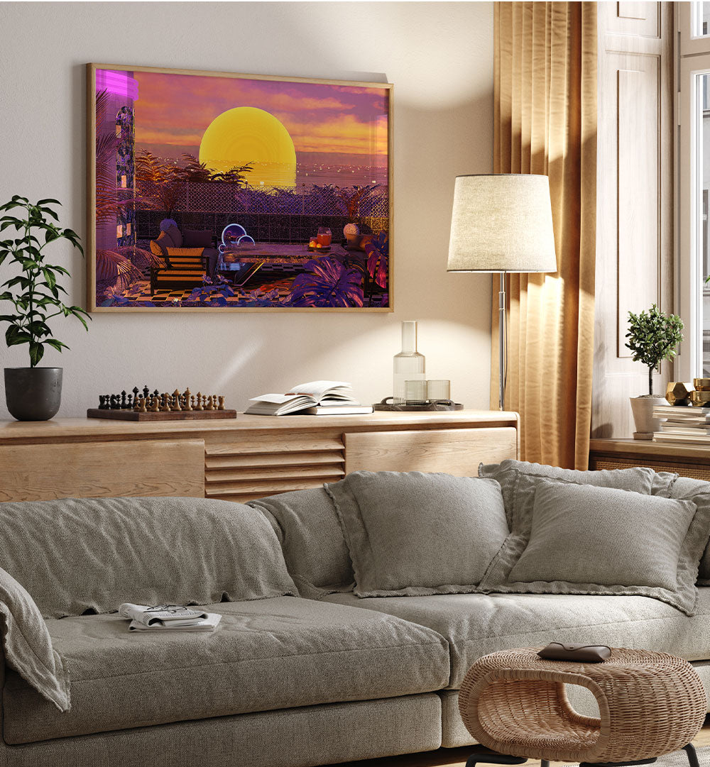 NEON SUNSET TERRACE