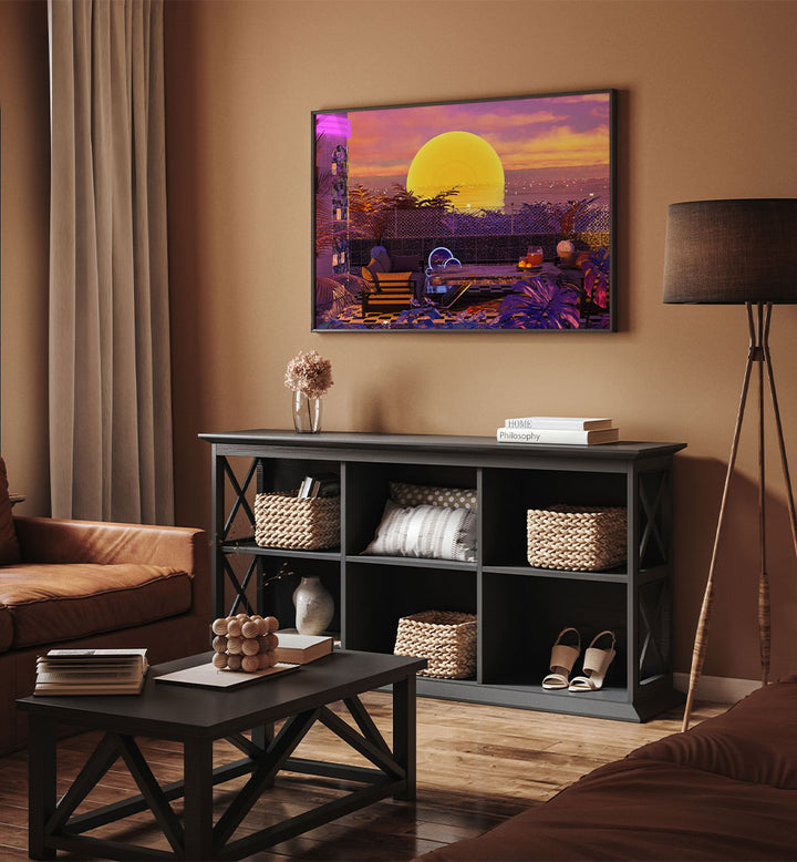 NEON SUNSET TERRACE