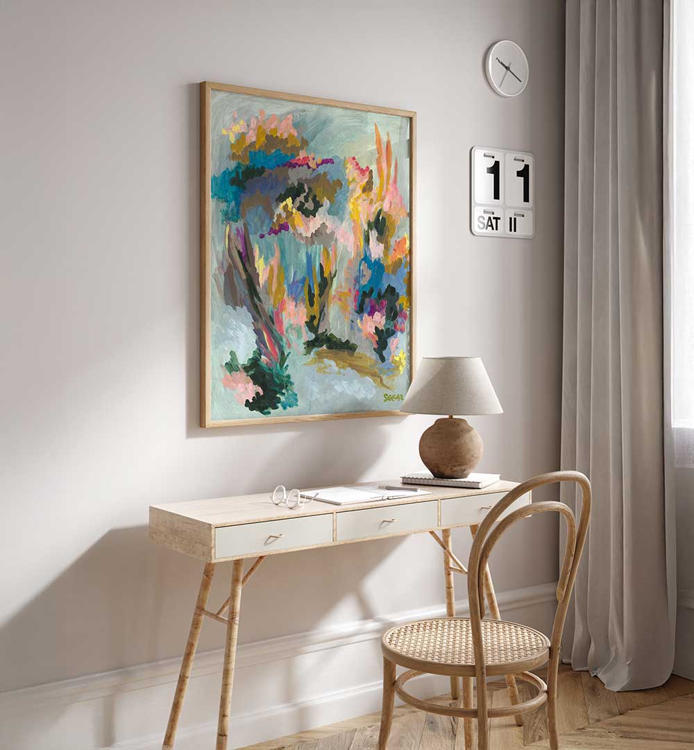 NEW BEGININGS , ABSTRACT PAINTINGS