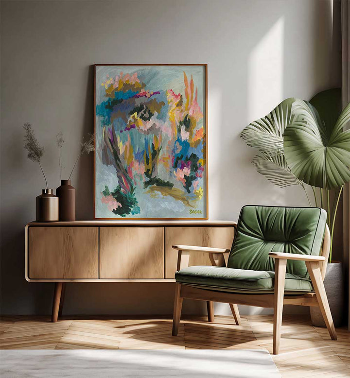 NEW BEGININGS , ABSTRACT PAINTINGS