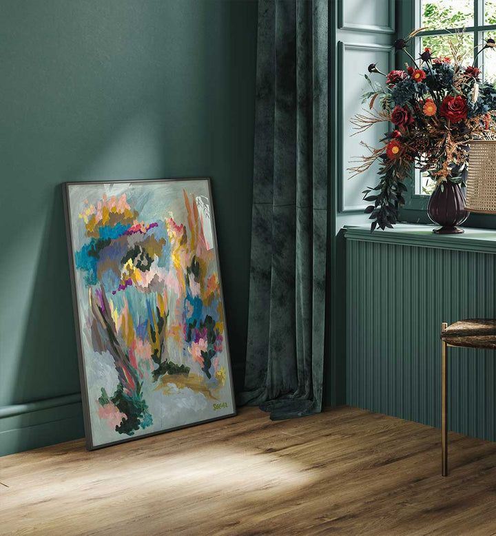 NEW BEGININGS , ABSTRACT PAINTINGS