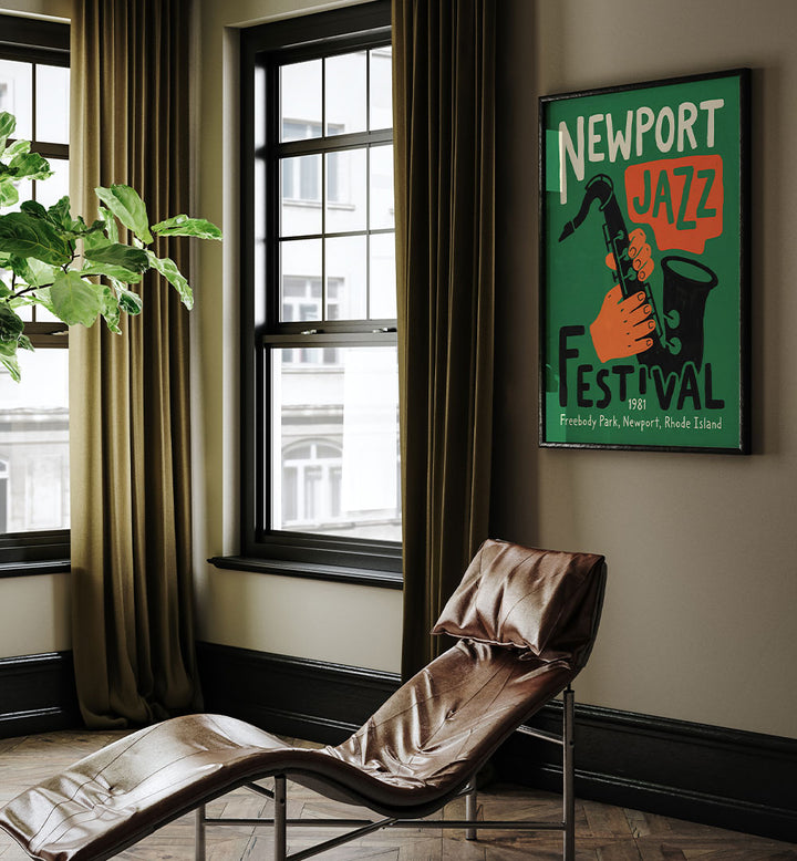 NEWPORT JAZZ FESTIVAL SAXOPHONE
