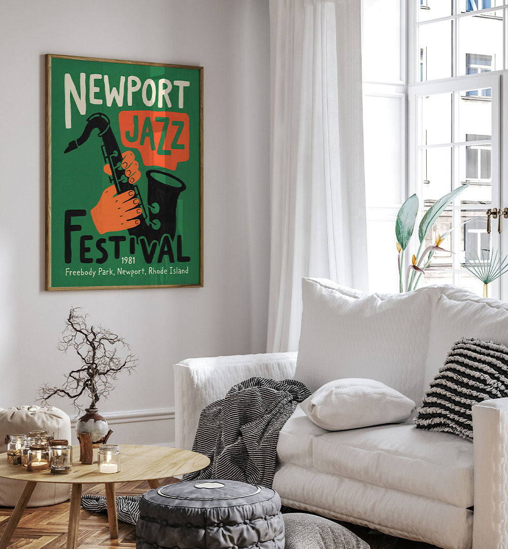 NEWPORT JAZZ FESTIVAL SAXOPHONE