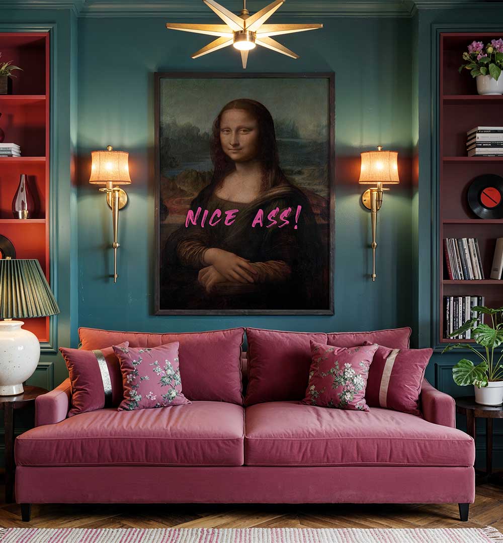 NICE ASS , ALTERED ART PRINTS