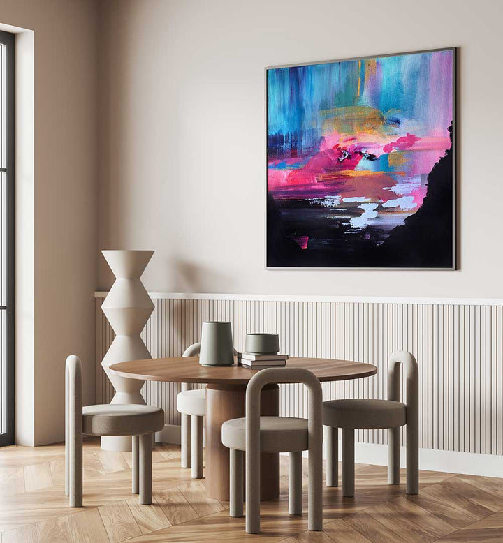 NORTHERN LIGHTS , ABSTRACT PAINTINGS