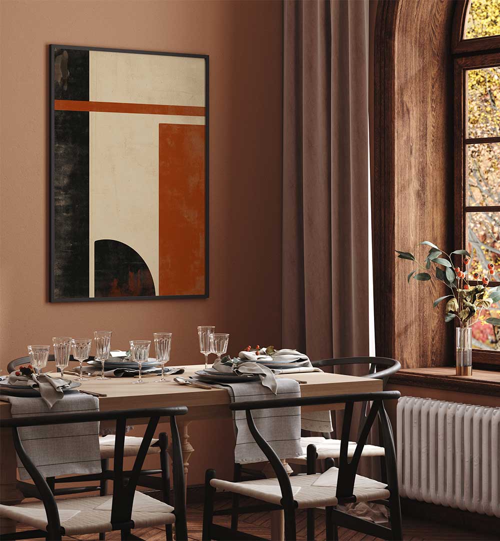 NOSTALGIC FLOW , GEOMETRIC ART PRINTS