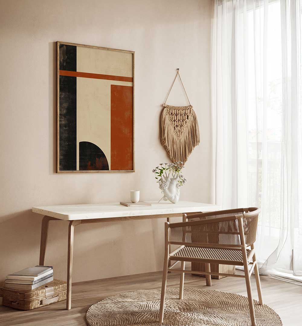 NOSTALGIC FLOW , GEOMETRIC ART PRINTS