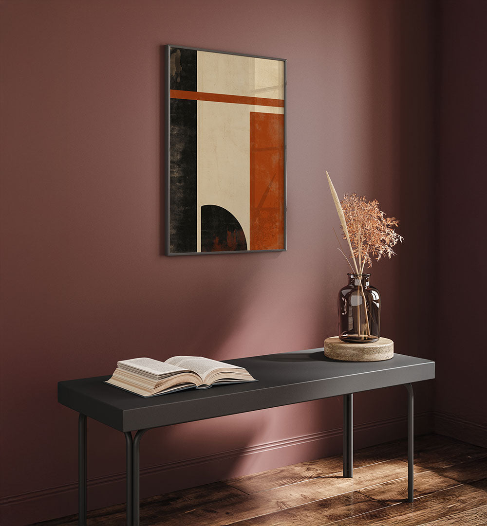 NOSTALGIC FLOW , GEOMETRIC ART PRINTS