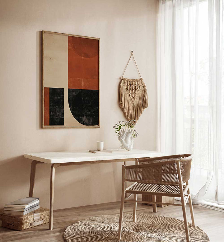 NOSTALGIC HARMONY , GEOMETRIC ART PRINTS