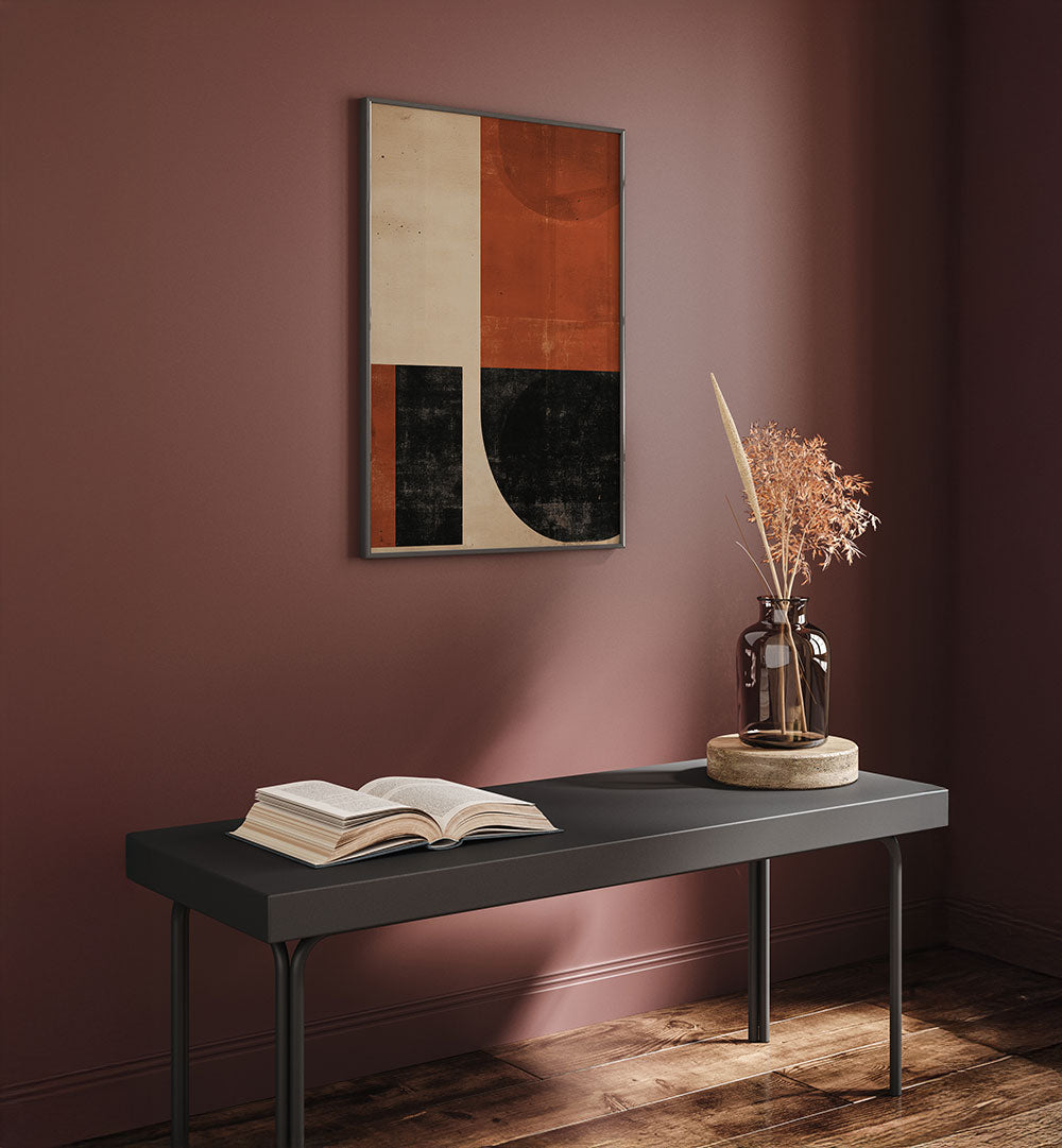 NOSTALGIC HARMONY , GEOMETRIC ART PRINTS