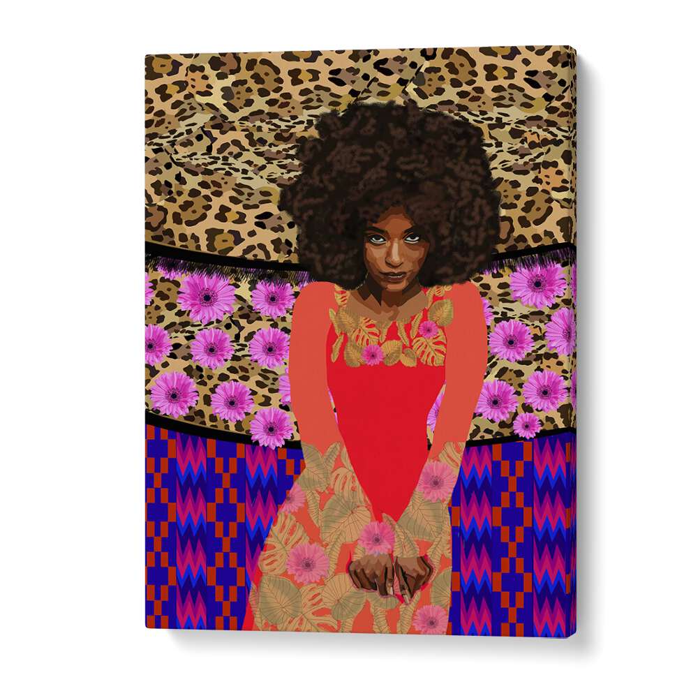 Nairobi Beauty By Lynnda Rakos Pop Art Paintings Pop Art Prints in Gallery Wrap