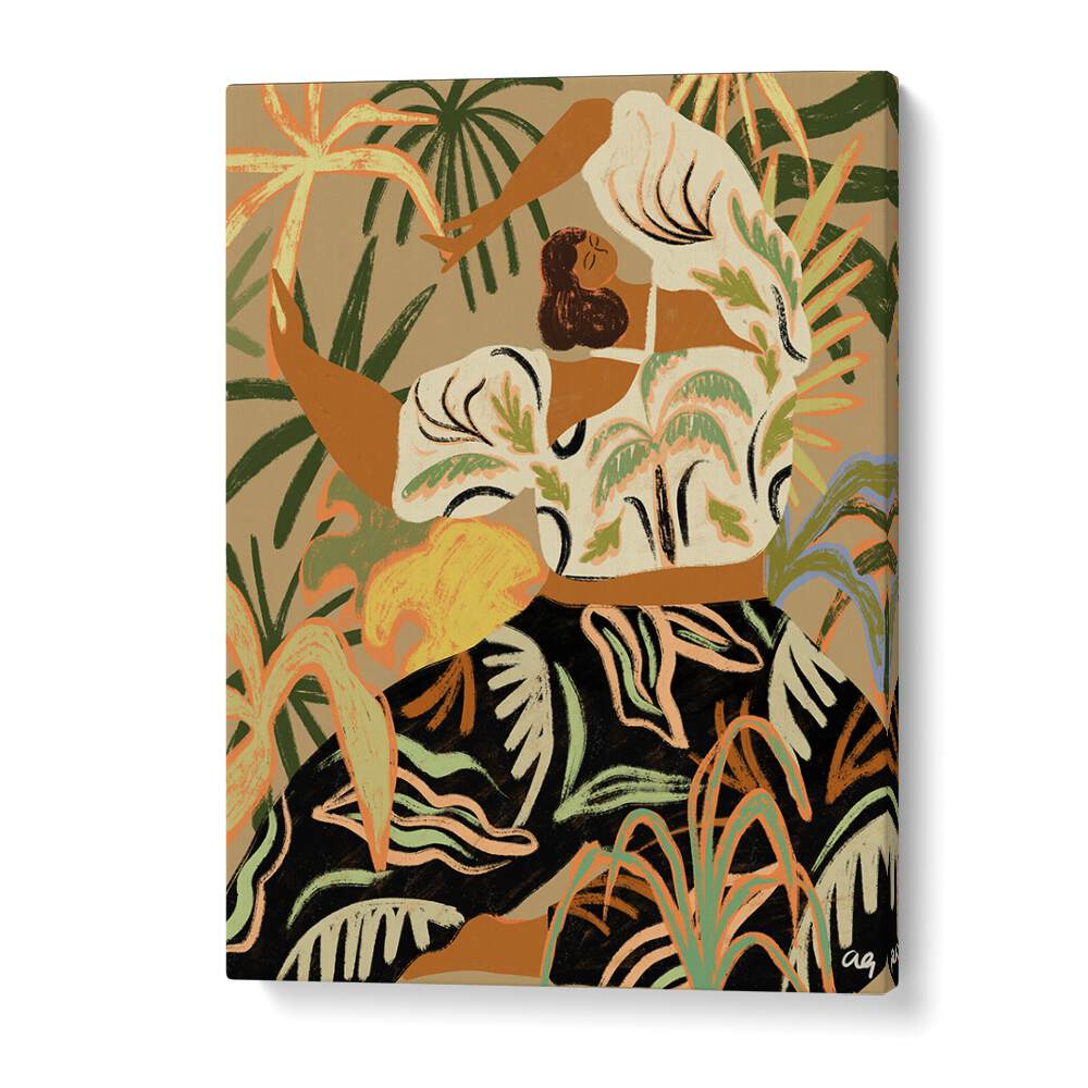 Nature Embrace By Arty Guava Wall Art Prints in Gallery Wrap