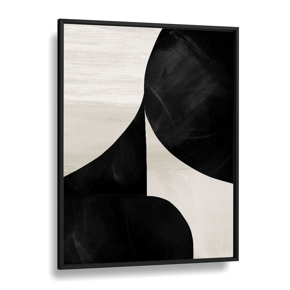 Night By Dan Hobday Abstract Art Abstract Paintings in Black Plain Frame