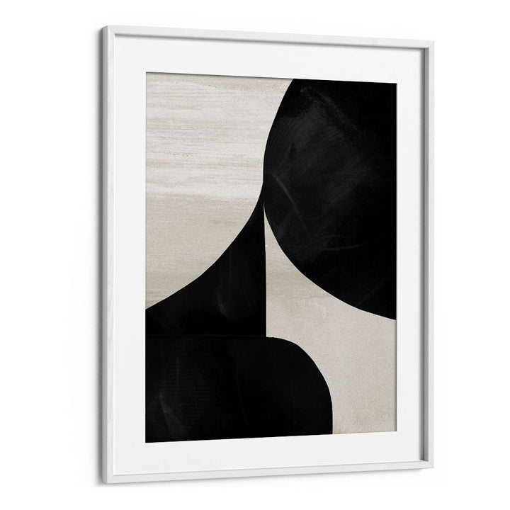 Night By Dan Hobday Abstract Art Abstract Paintings in White Frame With Mount