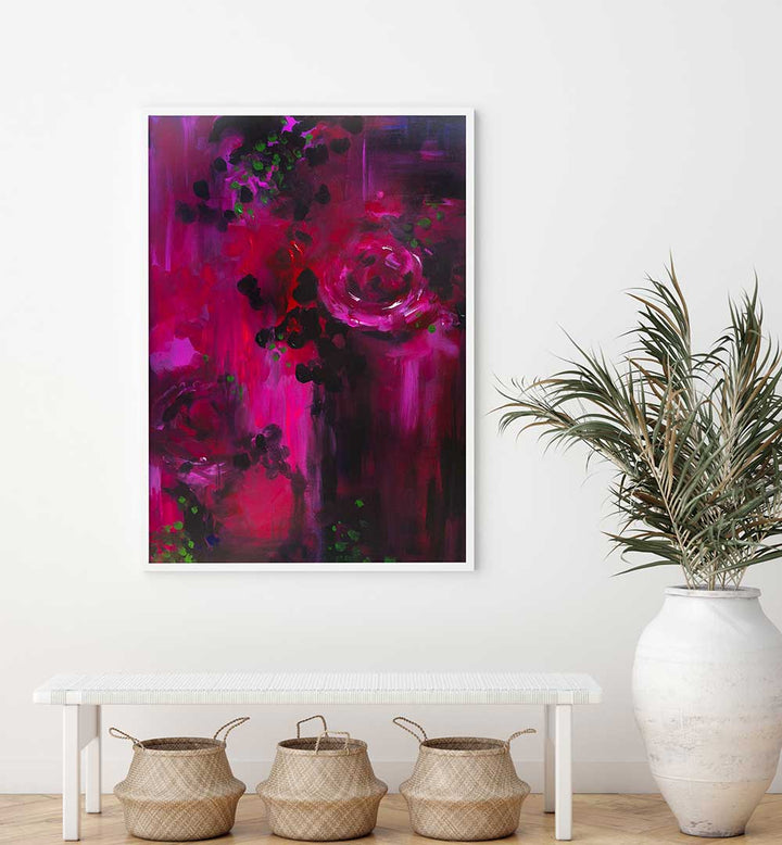 NIGHT GARDEN COMMISSION II , ABSTRACT PAINTINGS