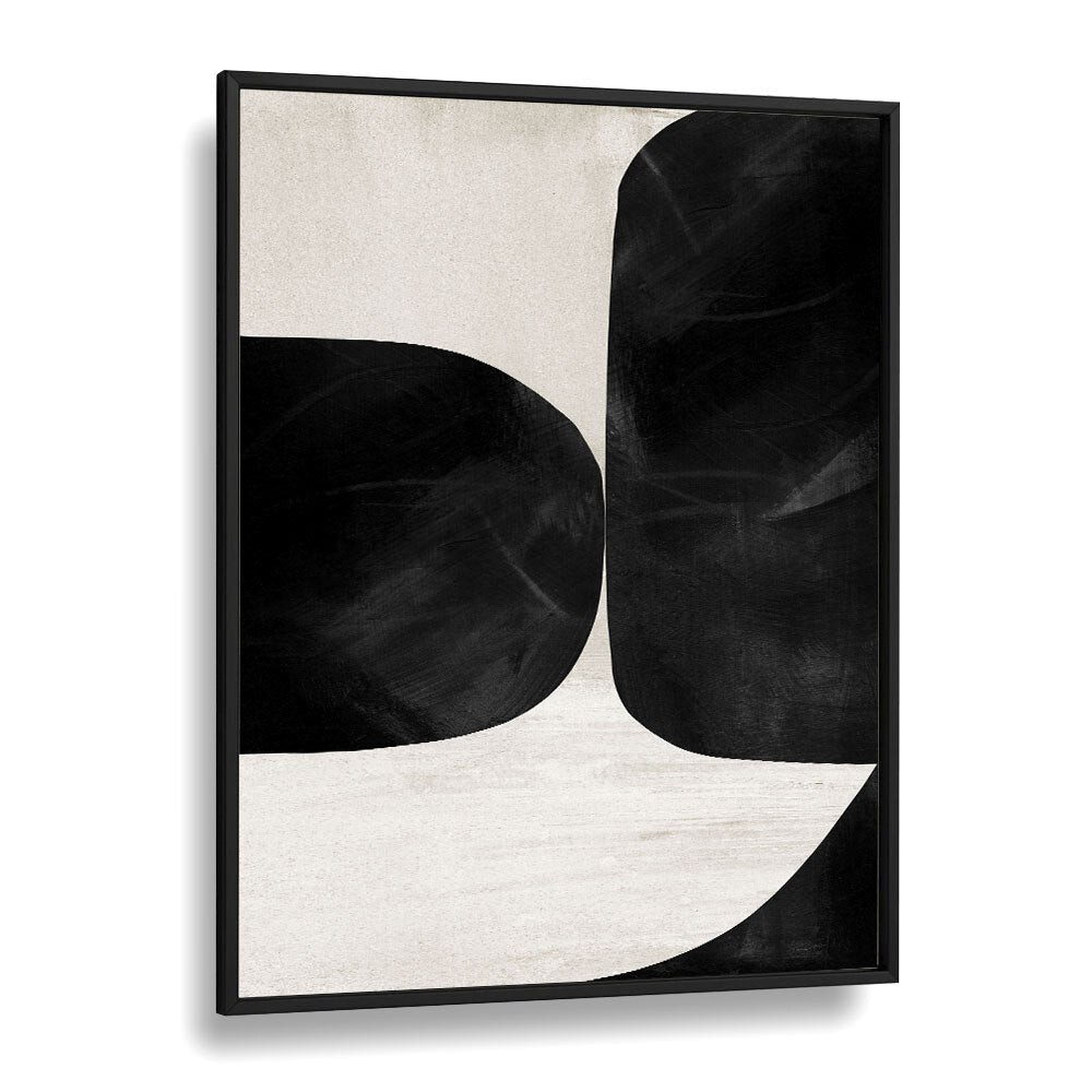 Night No II By Dan Hobday Abstract Art Abstract Paintings in Black Plain Frame