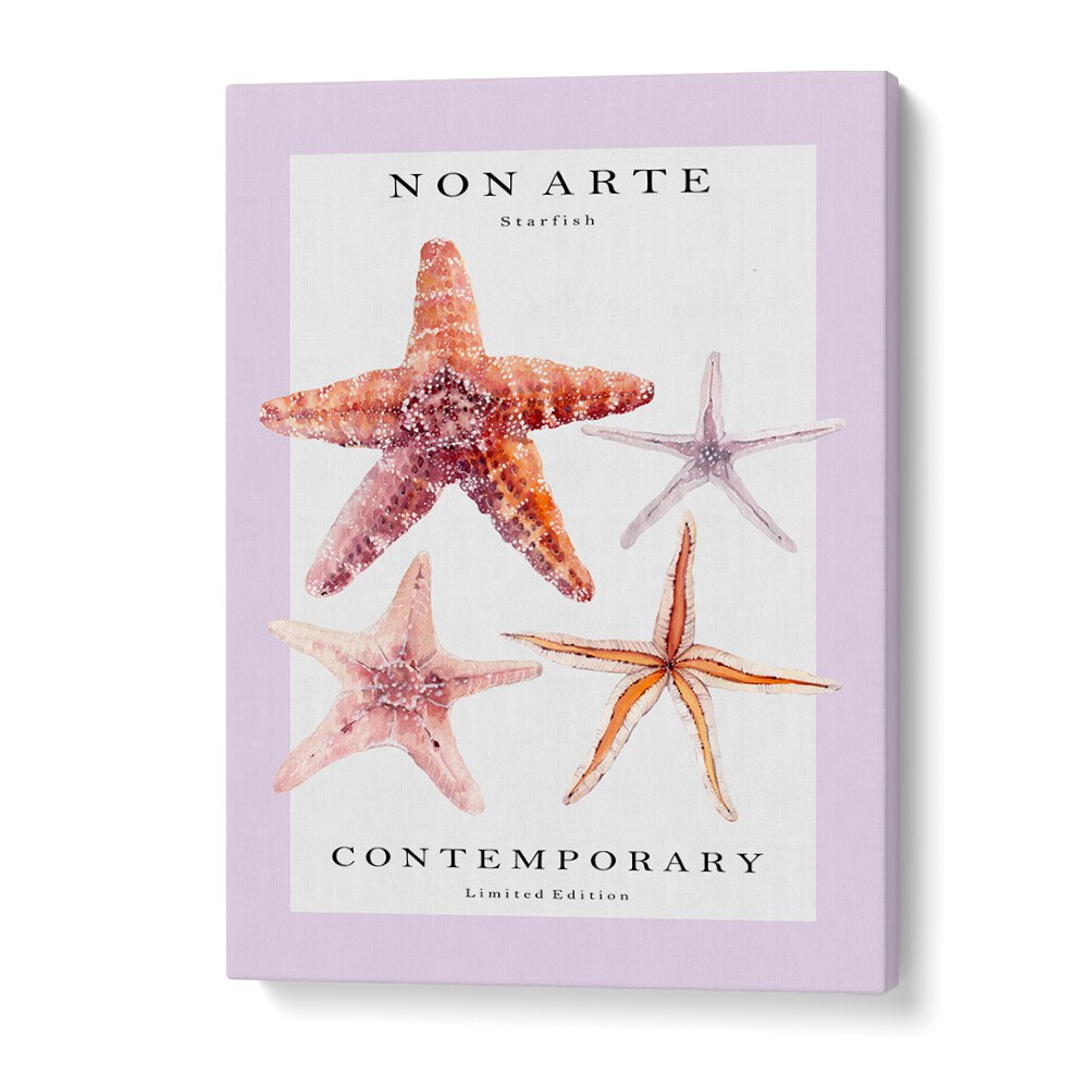 Non Arte Starfish By Rikke Londager Boisen Beach Prints in Gallery Wrap