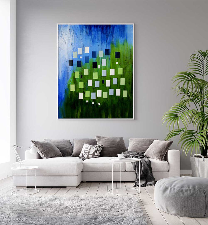 NORDIC SPRING , ABSTRACT PAINTINGS