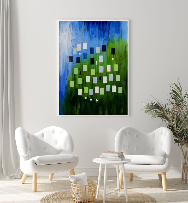 NORDIC SPRING , ABSTRACT PAINTINGS