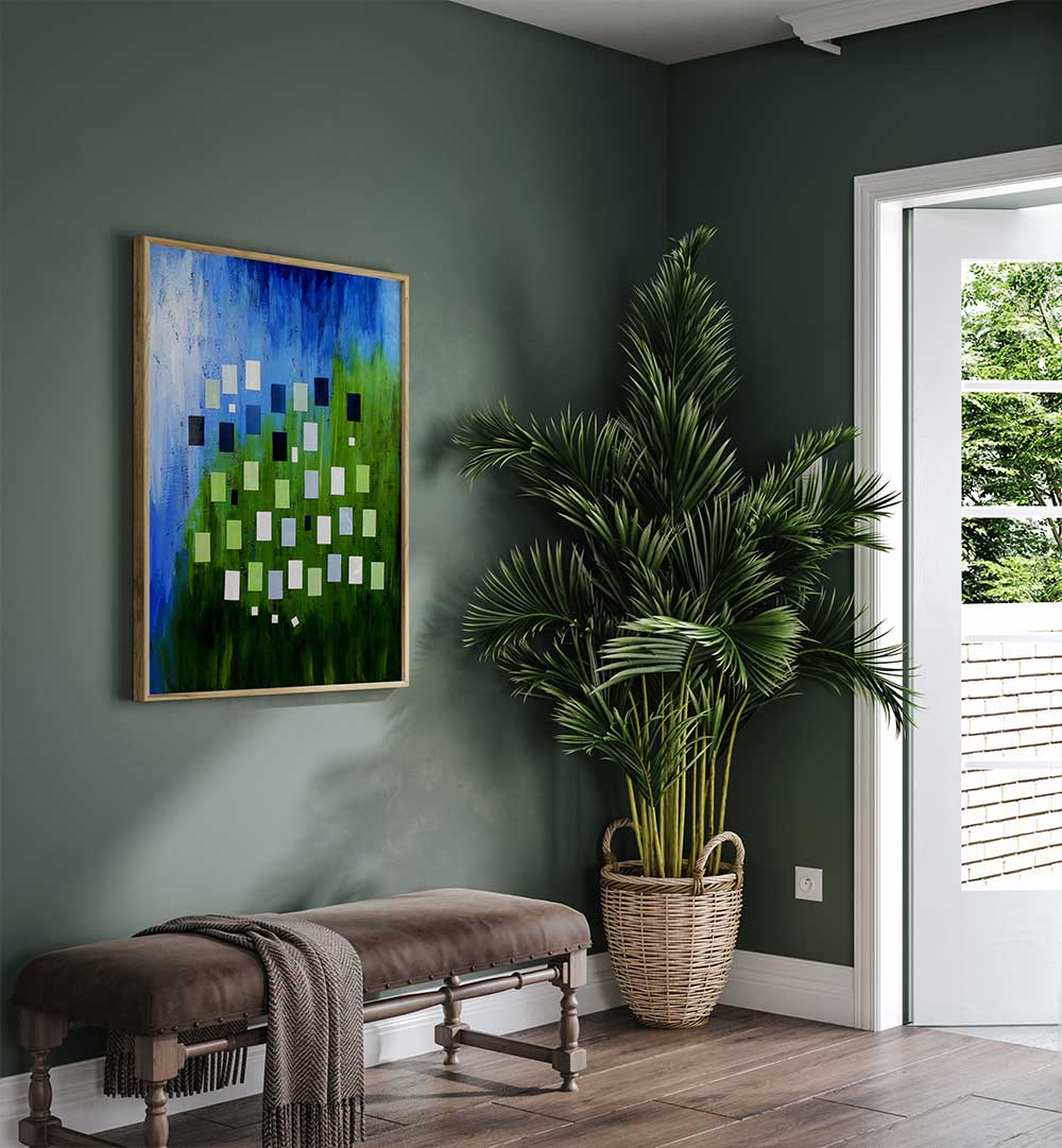 NORDIC SPRING , ABSTRACT PAINTINGS