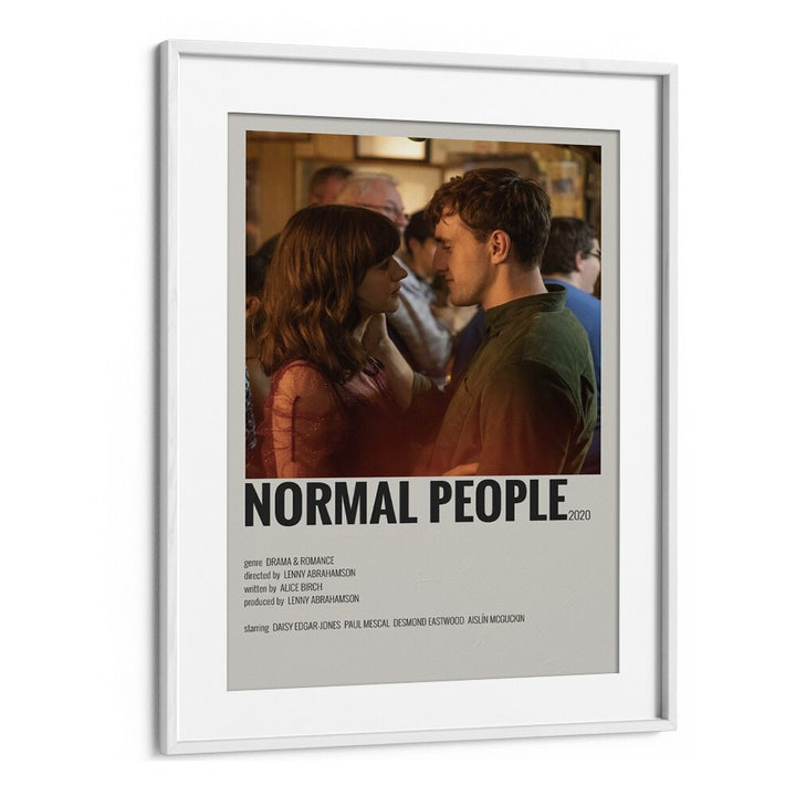 Normal People I Movie Posters in White Frame With Mount