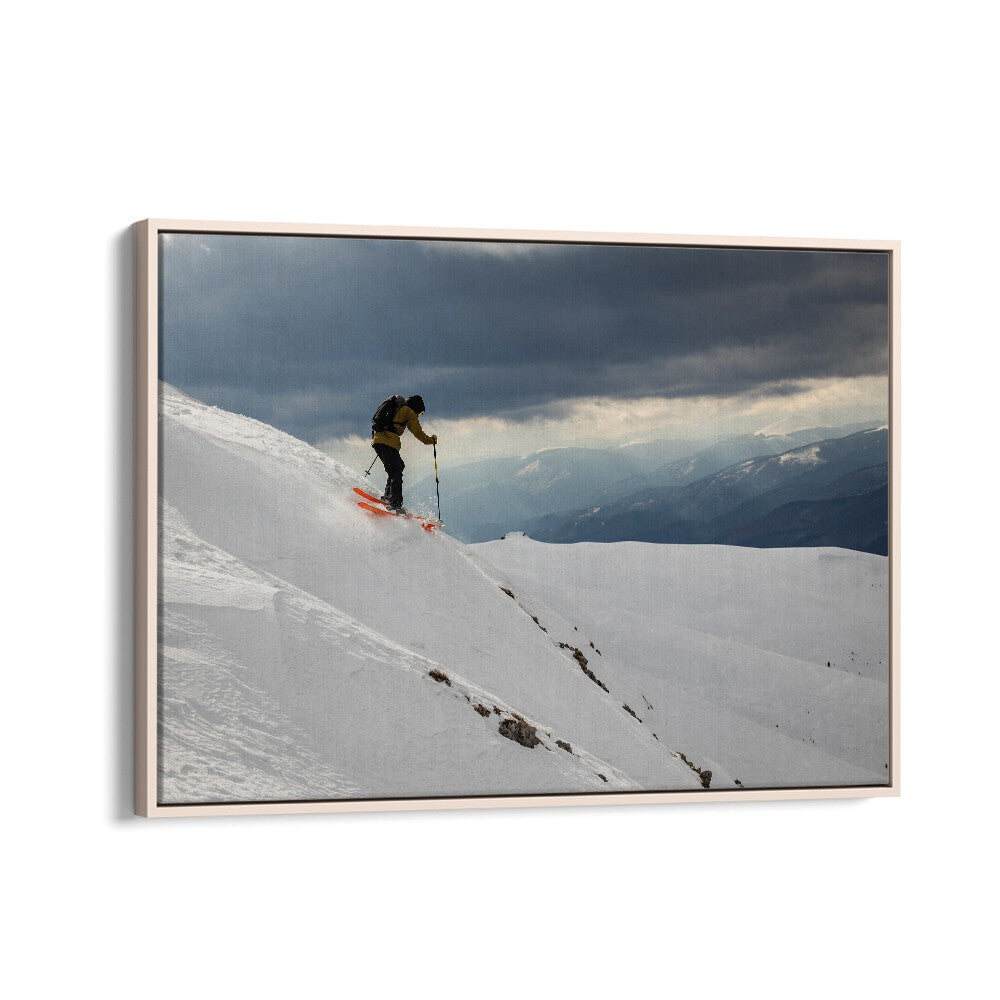  painting - FREERIDE SKI by Asianmonk