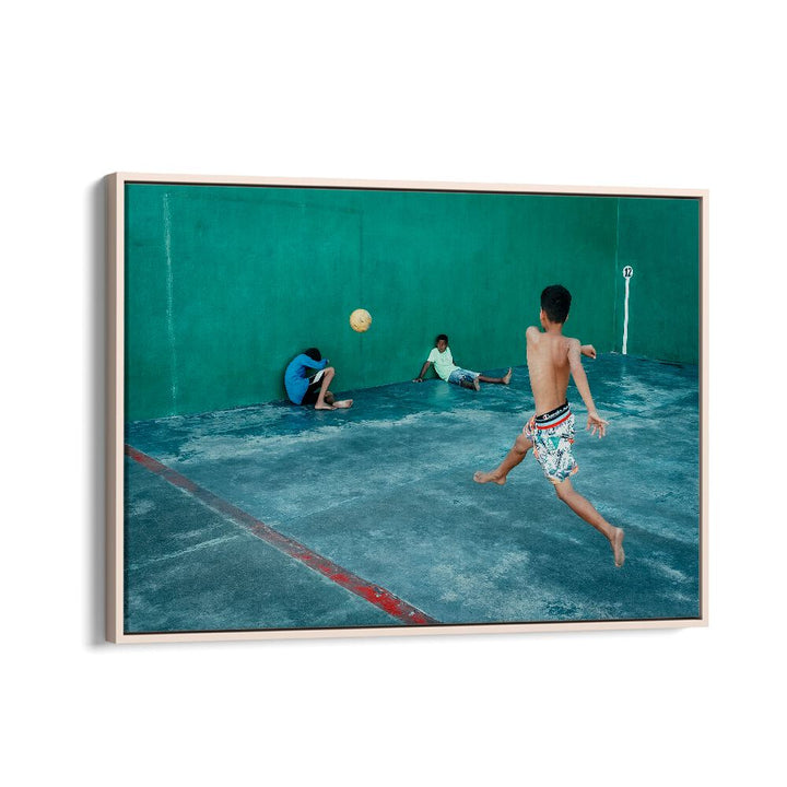 ABSTRACT painting - FOOTBALL III by Asianmonk